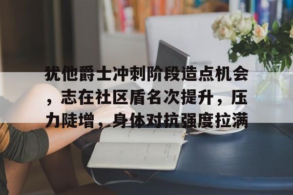 凯发体育 -犹他爵士冲刺阶段造点机会，志在社区盾名次提升，压力陡增，身体对抗强度拉满的简单介绍